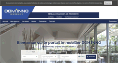 Desktop Screenshot of dominno-immobilier.fr